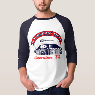 Vintage 80er Doubleday Field Cooperstown Raglan T-Shirt