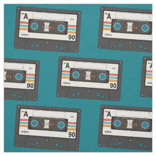 Vintage 80er-Kassettenband Stoff