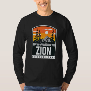 Vintage 80er Zion National State Park Wandertrip G T-Shirt