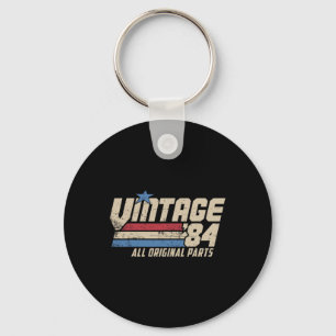Vintage 84 Retro 41. Geburtstag Top Für Männer 198 Schlüsselanhänger
