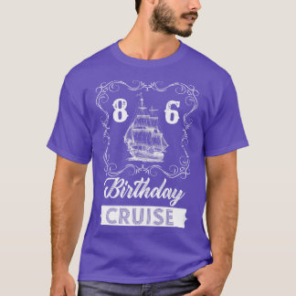Vintage 86. Geburtstagsfahrt T-Shirt