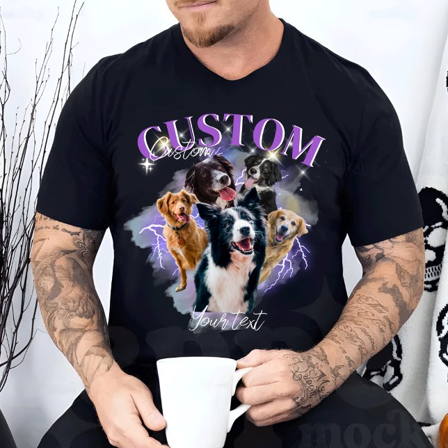 Vintage 90er Bootleg Idee hier Geschenke T-Shirt (Von Creator hochgeladen)