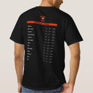 Vintage 90er Heavy Metal Axolotl Band Tour Parodie T-Shirt