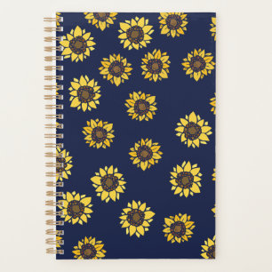 Vintage 90er Jahre Sonnenblume Sonnenblumen Planer