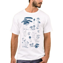 Vintage 90er Jahre Tattoo Pilz Design T-Shirt