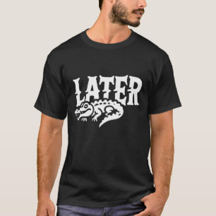 Vintage 90er Y2K Later Gator Shirt - Lustiger Krok