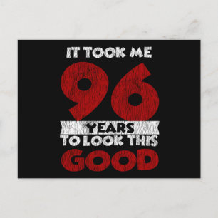 Vintage 96 Jahre alte lustige 96. Geburtstagsgesch Postkarte
