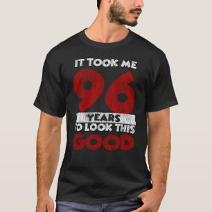 Vintage 96 Jahre alte lustige 96. Geburtstagsgesch T-Shirt