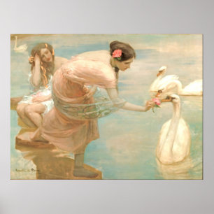 Vintage "A Summer Morning" by Rupert Bunny Poster