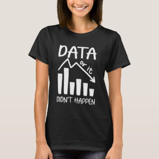 Vintage-Aba-Therapeut-Analytiker-Daten oder es ist T-Shirt