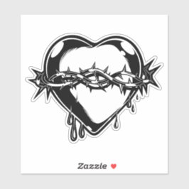 Vintage Abbildung Aufkleber