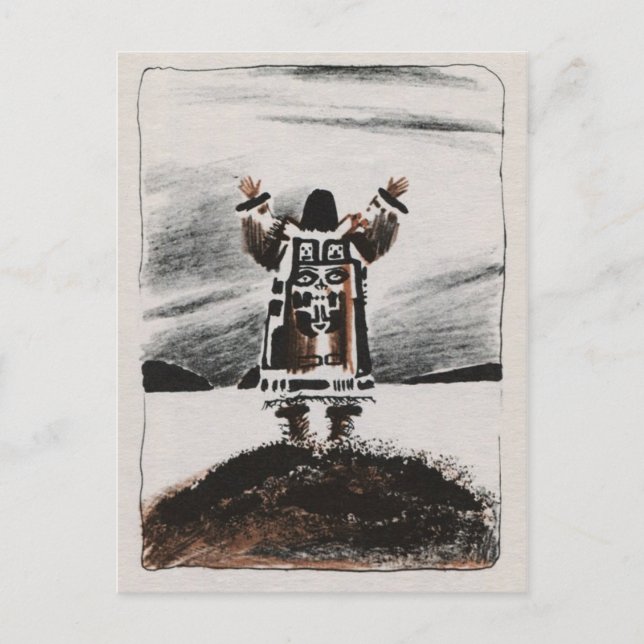 Vintage Abbildung Postcard Postkarte (Vorderseite)