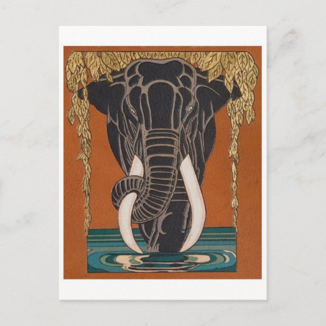 Vintage Abbildung Postcard Postkarte (Vorderseite)