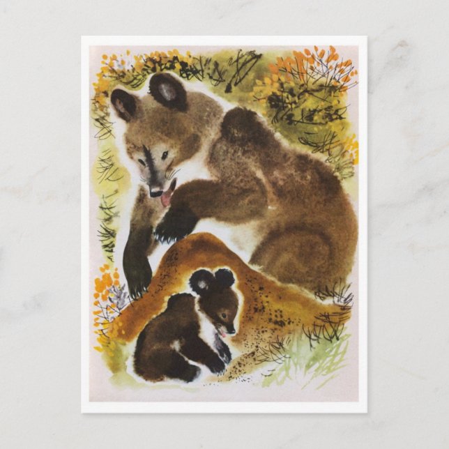 Vintage Abbildung Postcard Postkarte (Vorderseite)