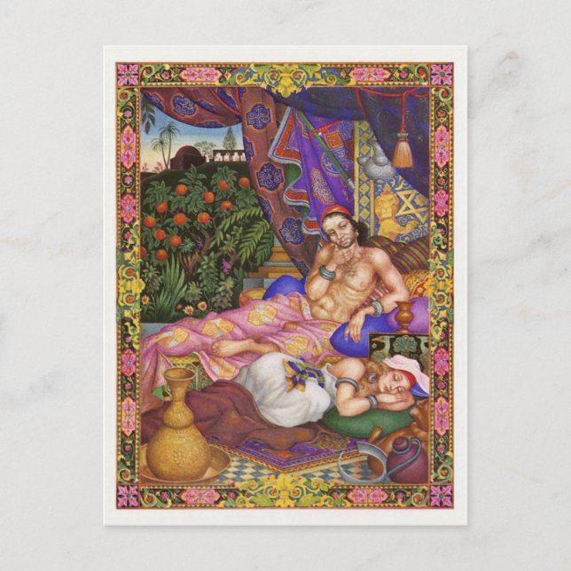 Vintage Abbildung Postcard Postkarte (Vorderseite)