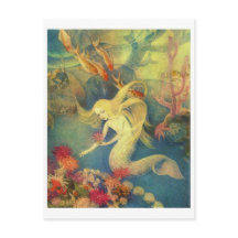 Vintage Abbildung Postcard