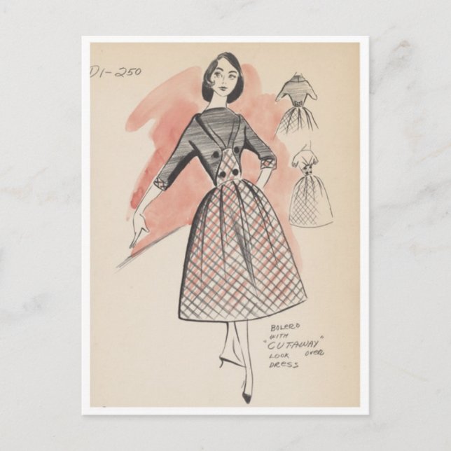 Vintage Abbildung Postcard Postkarte (Vorderseite)