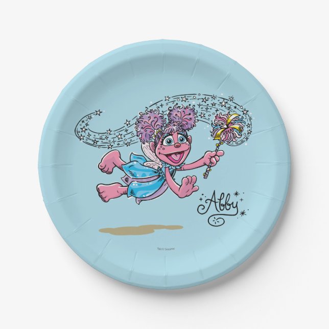 Vintage Abby Pappteller (Vorderseite)