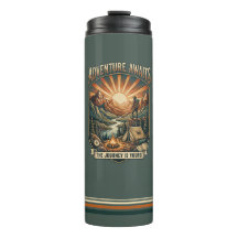 Vintage-Abenteuer warten Retro