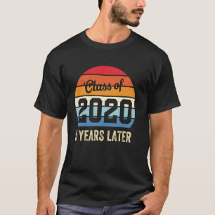 Vintage-Abschlussklasse 2020 5 Jahre später Wieder T-Shirt