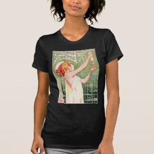 Vintage Absinthe Robette Werbung Art Nouveau T-Shirt