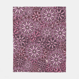 Vintage abstract background. Mandala style. seamle Fleecedecke