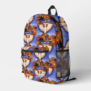 Vintage Abstracte Kunst von Marsden Hartley Yliast Bedruckter Rucksack