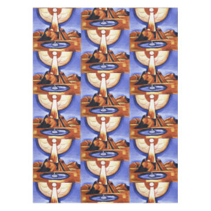 Vintage-Abstrakte Kunst von Marsden Hartley Yliast Tischdecke