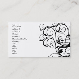 Vintage abstrakte Schablonen-Karte - besonders Visitenkarte
