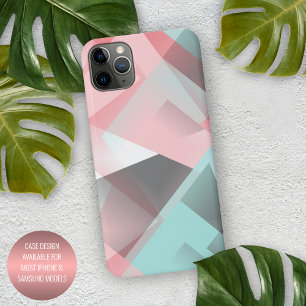 Vintage abstraktes Hip-Geometric-Pastell-Kunstmust iPhone 16 Pro Max Hülle