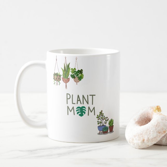 Vintage-Abzeichen Einfache Gartencafétasse  Kaffeetasse (Mit Donut)