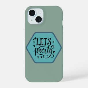 Vintage-Abzeichen Einfache Handyhülle Lass uns f iPhone 15 Hülle