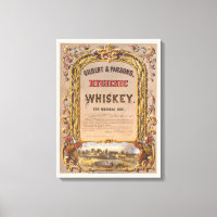 Vintage Ad for Gilbert & Parsons Hygienic Whiskey.