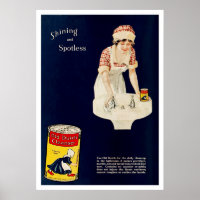 Vintage Ad for Old Dutch Cleanser