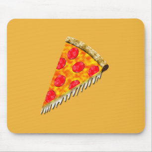 Vintage Ad Pizza Slice Mousepad