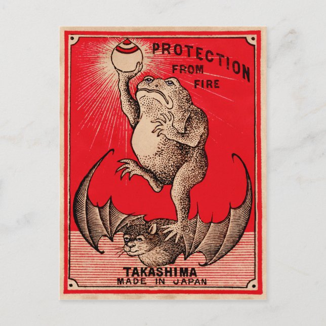 Vintage Ad Postcard Postkarte (Vorderseite)