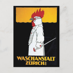 Vintage Ad Poster Postkarte