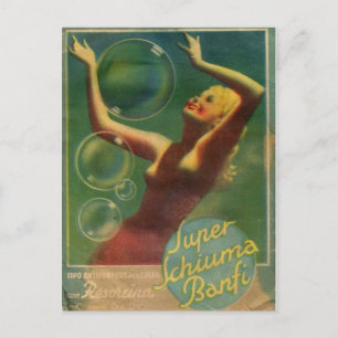 Vintage Ad Poster Postkarte