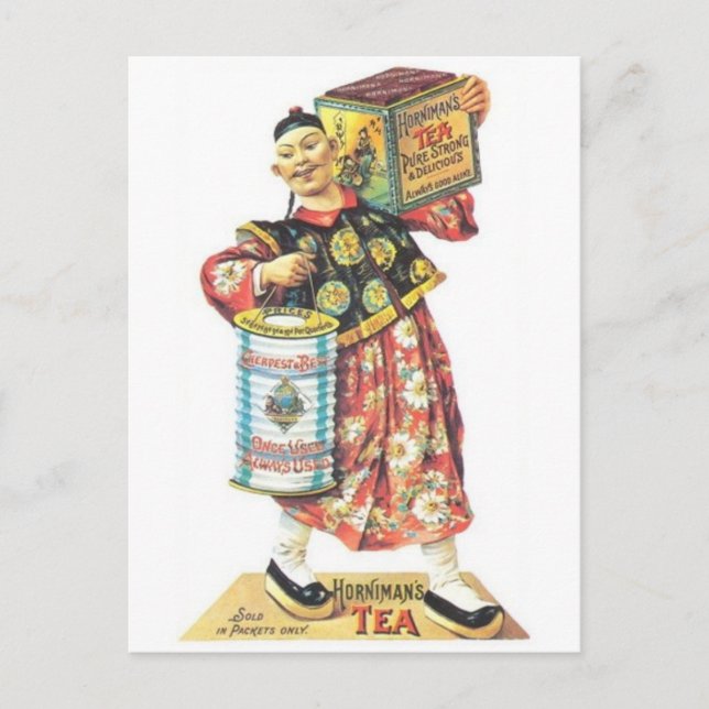 Vintage Ad Poster Postkarte (Vorderseite)