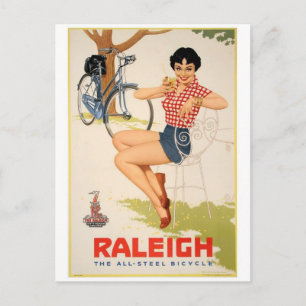 Vintage Ad Poster Postkarte