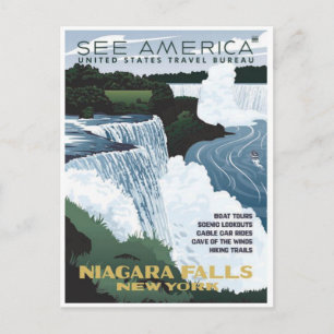 Vintage Ad Poster Postkarte