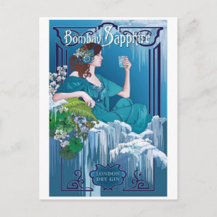 Vintage Ad Poster Postkarte