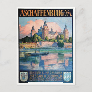 Vintage Ad Poster Postkarte