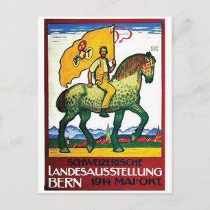 Vintage Ad Poster Postkarte