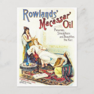 Vintage Ad Poster Postkarte