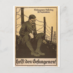 Vintage Ad Poster Postkarte