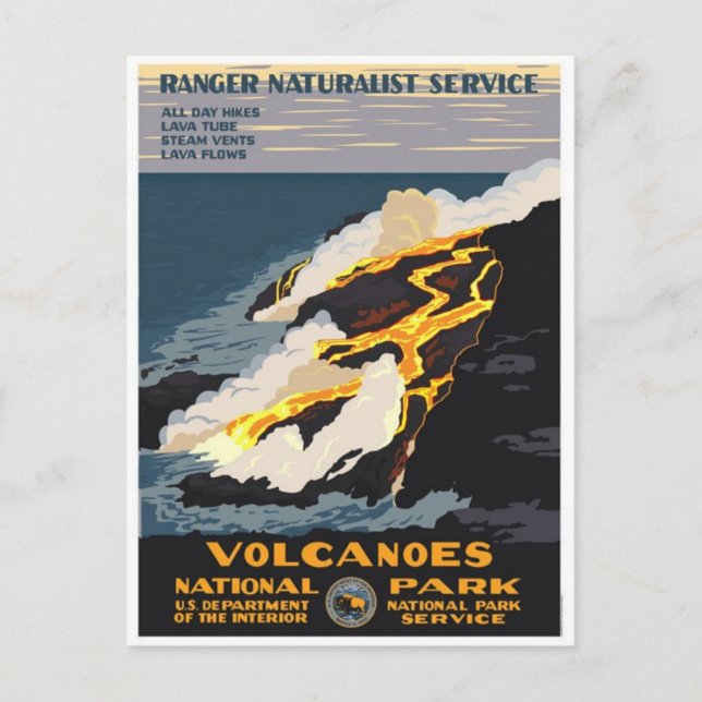 Vintage Ad Poster Postkarte (Vorderseite)