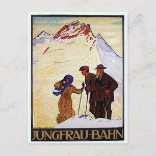 Vintage Ad Poster Postkarte