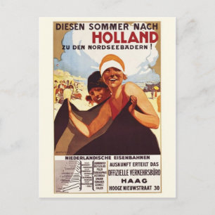 Vintage Ad Poster Postkarte