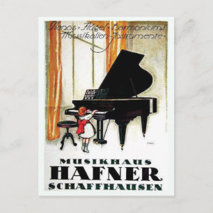 Vintage Ad Poster Postkarte